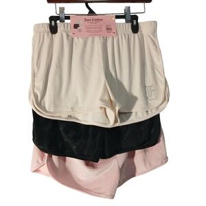 Juicy Couture Sleepwear 3 Pack Shorts Los Angeles‎ California NEW Size Large